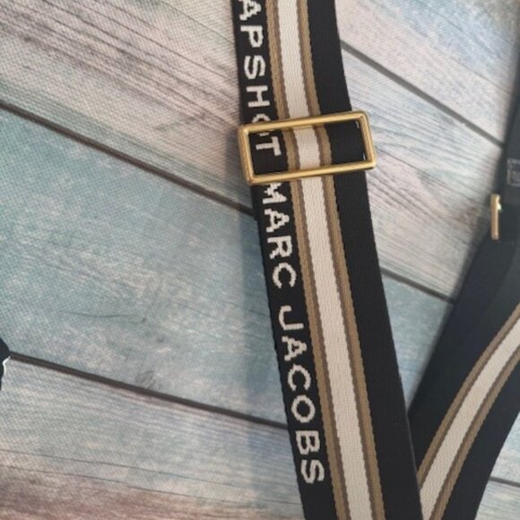 NWT Marc Jacobs "The Snapshot" crossbody bag in calf leather NEW CLOUD MULTI - Picture 8 of 16